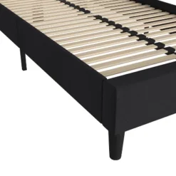 Platform Bed With Headboard And Fabric Upholstered Frame 14 Wooden Slats - Merrick Lane -Nexera Furniture Store GUEST c279ea39 4061 471b abcb bb22fdc4d4c4