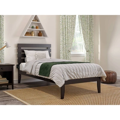 Twin XL Oxford Bed Espresso - AFI 3 Twin XL Oxford Bed Espresso - AFI