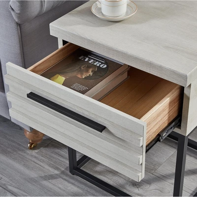 Roundhill Furniture Findlay Bedroom Set, Plush 3D Upholstered Bed With Nightstand, 2-Piece 12 Roundhill Furniture Findlay Bedroom Set, Plush 3D Upholstered Bed With Nightstand, 2-Piece - Image 10