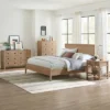 4pc Arden Wood Bedroom Set With 2 Drawer Nightstand With Open Shelf Light Driftwood - Alaterre Furniture -Nexera Furniture Store GUEST c37096f0 484e 44d6 a5c1 1fb31cc4625d