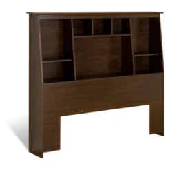 Full/Queen Tall Slant Back Bookcase Headboard - Prepac -Nexera Furniture Store GUEST c3e4e129 f6bd 4291 b7e7 5b2c2fdc4986