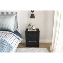 Juliette 2 Drawer Nightstand - Polifurniture -Nexera Furniture Store GUEST c77704b3 f384 4142 861f c76109da8023