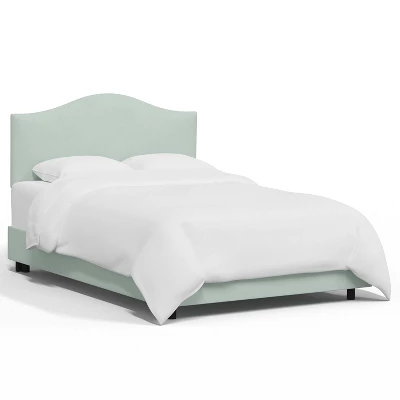 Queen Janeth Curved Bed Linen Pool - Skyline Furniture 3 Queen Janeth Curved Bed Linen Pool - Skyline Furniture