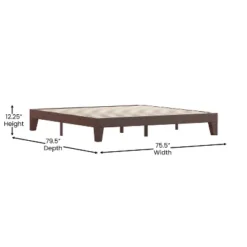 Amalia Solid Wooden Platform Bed With Wooden Support Slats - Taylor & Logan 15 Amalia Solid Wooden Platform Bed With Wooden Support Slats - Taylor & Logan -Nexera Furniture Store GUEST c8208321 7a6f 4b3a ae07 e61ab607eb7a