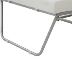 HOMCOM 2-in-1 Foldable Ottoman, Convertible Guest Sleeper Bed With Thick Padded Foam And Storage Box For Small Room, Living Room, Gray -Nexera Furniture Store GUEST c827fa3f 16e4 4581 8d1f 02146521def1