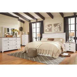 King Adult Headboard Cream - Signature Design By Ashley -Nexera Furniture Store GUEST c977e474 e9a7 46a6 9f02 4b9df4a39113