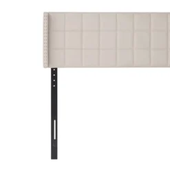 Linen Upholstered Headboard, Tufted Nailhead & Double Wingback, 6 Adjustable Position -Nexera Furniture Store GUEST c99b69f9 cb1c 44e2 8e21 828dbff87dac