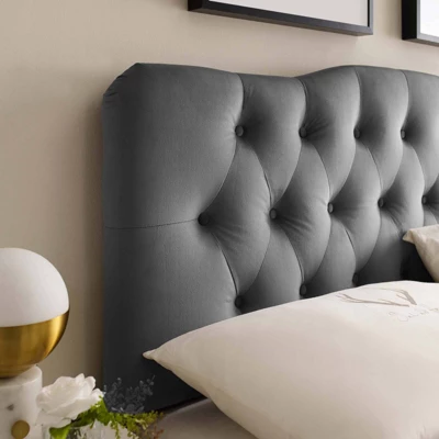Annabel King Diamond Tufted Performance Velvet Headboard - Modway 5 Annabel King Diamond Tufted Performance Velvet Headboard - Modway - Image 3