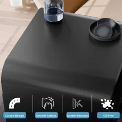 SOLACE FURNITURE Nightstand Set Of 2, Nightstand With Drawer Storage And Open Compartment For Bedroom Sofa Office -Nexera Furniture Store GUEST cae4dfa3 257b 40e0 ba38 c87235db6e8f