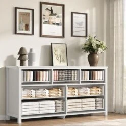 7-Drawer Dresser For Bedroom, White Modern Tall Chest Of Drawers - Storage Dresser With Anti-Tip Design, Robot Vacuum Friendly 13 7-Drawer Dresser For Bedroom, White Modern Tall Chest Of Drawers - Storage Dresser With Anti-Tip Design, Robot Vacuum Friendly -Nexera Furniture Store GUEST cffe48ab 229f 4655 8193 b154d7ebd8fb