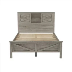 3-Pieces Bedroom Sets, Full Size Farmhouse Platform Bed, Double Storage And Charging Station, Storage Nightstand And Dresser-Cuddlewood -Nexera Furniture Store GUEST d1d20096 e9d6 4772 ba6a dfeb1b1b34d2