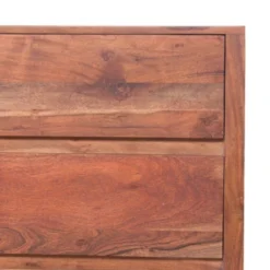 Wooden Dresser Or Display Unit With Metal Base Brown And Black - The Urban Port -Nexera Furniture Store GUEST d1d66e72 5c94 4067 90cb b9267601cf91