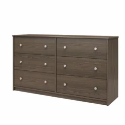 RealRooms Ellison 6 Drawer Wide Dresser, Medium Brown 6 RealRooms Ellison 6 Drawer Wide Dresser, Medium Brown -Nexera Furniture Store GUEST d50a6aec c22b 4979 aedb de1b6180a2f2
