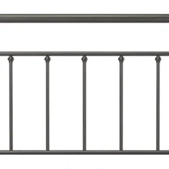 Full/Queen Kirkland Metal Headboard Without Frame Aged Pewter - Hillsdale Furniture -Nexera Furniture Store GUEST d543e6c5 faa4 4400 940e a71c70d8fe62