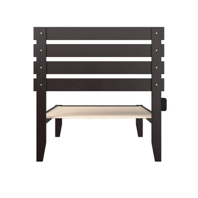 Twin XL Oxford Bed Espresso - AFI 5 Twin XL Oxford Bed Espresso - AFI - Image 3