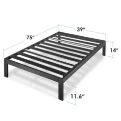 14" Rocky Base Model C Platform Bed Heavy Duty Steel - Mellow 16 14" Rocky Base Model C Platform Bed Heavy Duty Steel - Mellow -Nexera Furniture Store GUEST d711f056 b7a5 42de 9970 047bedc4e4df