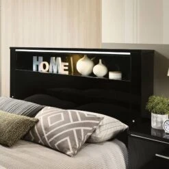 3pc Queen Shorehaven Bedroom Set With 2 Nightstands Black/Chrome - MiBasics -Nexera Furniture Store GUEST d83e972f 7aa9 4b44 850c fb302abbcdac 1