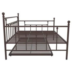 Milan Metal Daybed And Trundle - Room & Joy
