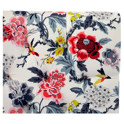 Edwardian Tufted Headboard Patterned - Skyline Furniture 3 Edwardian Tufted Headboard Patterned - Skyline Furniture