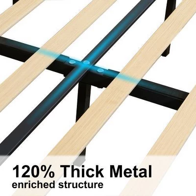 GDFStudio Kennedy Velvet Upholstered Bedroom Furniture Set With Two Floating Nightstands, Headboard 8 GDFStudio Kennedy Velvet Upholstered Bedroom Furniture Set With Two Floating Nightstands, Headboard - Image 6