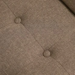 HOMCOM Modern Button Tufted Sitting Bench, Accent Fabric Upholstered Ottoman For Bedroom Or Living Room -Nexera Furniture Store GUEST ddb100c7 26f5 409b a9bb 42c397916659