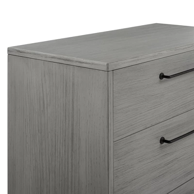 Simmons Kids' Willow 3 Drawer Dresser With Changing Top - Rustic Ash 4 Simmons Kids' Willow 3 Drawer Dresser With Changing Top - Rustic Ash - Image 2