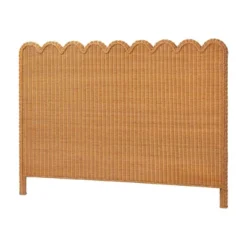 Bali & Pari Maritza Scalloped Rattan Pitrit Standalone Headboard -Nexera Furniture Store GUEST de20012c ff35 4826 8c2b f8ba99fdf260