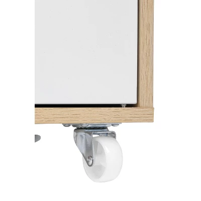 Aash 1 Door White Nightstands With Storage And 1 Adjustable Inner Shelves-The Pop Home 8 Aash 1 Door White Nightstands With Storage And 1 Adjustable Inner Shelves-The Pop Home - Image 6