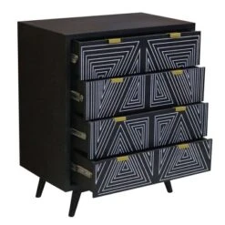 Amarily Mid-Century Modern 4 Drawer Accent Chest - HOMES: Inside + Out -Nexera Furniture Store GUEST deea081c 21ec 4166 9d26 4209867e754a