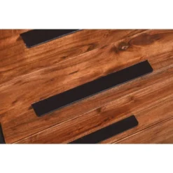 Handmade Dresser With Live Edge Design 4 Drawers Brown/Black - The Urban Port -Nexera Furniture Store GUEST e1274e59 7972 44e6 aac6 95673e69e2ef