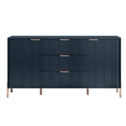Festivo 3pc Modern Elegance 2 Drawer Nightstands And 3 Drawer Dresser Set Navy 13 Festivo 3pc Modern Elegance 2 Drawer Nightstands And 3 Drawer Dresser Set Navy -Nexera Furniture Store GUEST e149bd6a 03d8 4b01 975c 0b9e4dfa3037