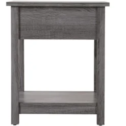 Passion Furniture Salem 1-Drawer Nightstand (24 In. H X 19 In. W X 20 In. D) -Nexera Furniture Store GUEST e1c9e220 1b33 4ed1 a41a 8b545661f5b9