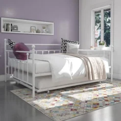 Milan Queen Daybed And Full Trundle Set White - Room & Joy 13 Milan Queen Daybed And Full Trundle Set White - Room & Joy -Nexera Furniture Store GUEST e26495eb a415 4fbb 8731 7160c0cc8347