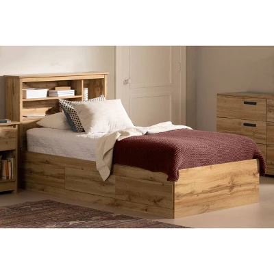 South Shore Cavalleri Headboard Nordik Oak 4 South Shore Cavalleri Headboard Nordik Oak - Image 2