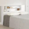 Queen Fusion Bookcase Headboard Pure White - South Shore -Nexera Furniture Store GUEST e3d511e5 3e8d 4611 85a8 159652a367ff