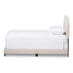 Willis Modern And Contemporary Fabric Upholstered Bed - Baxton Studio