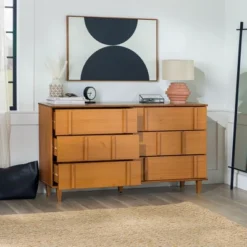 Modern Vertical Accent Solid Wood 6 Drawer Double Dresser - Saracina Home 26 Modern Vertical Accent Solid Wood 6 Drawer Double Dresser - Saracina Home -Nexera Furniture Store GUEST e753dc22 de34 49bc ae94 f6904a57d6b7