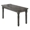 Wallace Bench Weathered Blue Washed - Acme Furniture