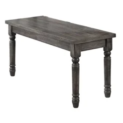 Wallace Bench Weathered Blue Washed - Acme Furniture