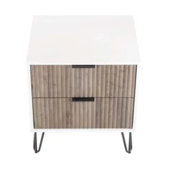 Manhattan Comfort Dumbo 2pc Modern 5 Drawer Dresser And 2 Drawer Nightstand Set -Nexera Furniture Store GUEST e7dd0ddc 0be6 44f7 93c4 69b6b6aff84b