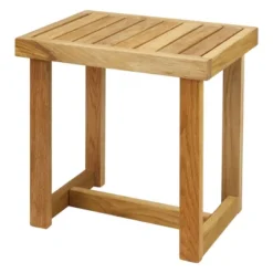 18"H Solid White Oak Mini Bench - Flora Home