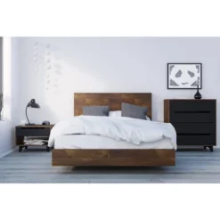 4pc Barista Bedroom Set Truffle/Black - Nexera 12 4pc Barista Bedroom Set Truffle/Black - Nexera -Nexera Furniture Store GUEST e9530859 51af 4b76 a669 327efbab2e52