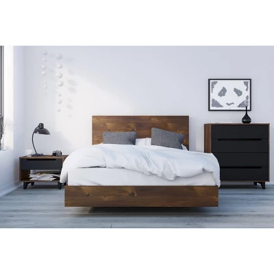 4pc Barista Bedroom Set Truffle/Black - Nexera 7 4pc Barista Bedroom Set Truffle/Black - Nexera - Image 5