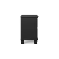 Signature Design By Ashley Lanolee Classic 2 Drawer Nightstand For Bedroom, Black -Nexera Furniture Store GUEST eaa5c820 c9f0 4d0e 9eca 8e4ae25396c9