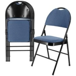 Elama 4 Piece Metal Folding Chair With Padded Seats In Dark Blue 17 Elama 4 Piece Metal Folding Chair With Padded Seats In Dark Blue -Nexera Furniture Store GUEST ead9a315 f8bd 40e2 b799 8fc6c8357840