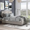 Phebe Button Tufted Upholstered Bed - HOMES: Inside + Out -Nexera Furniture Store GUEST eb40bc6b e157 46f0 84f5 7e7652b9eb43