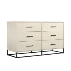 Kelly 6 Drawers Dresser Ivory Oak - Novogratz -Nexera Furniture Store GUEST eb77395a cf36 4902 8913 140ecb5baa35