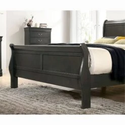 3pc Sliver Sleigh Bed With 2 Nightstands - HOMES: Inside + Out -Nexera Furniture Store GUEST ecdd75cb cabe 4291 9b4f 132befe1592e