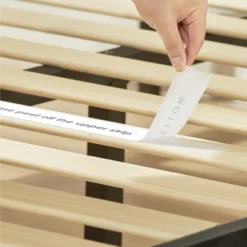 10" Modernista Metal Platform Bed Frame Black - Mellow -Nexera Furniture Store GUEST ece4ab7e 10d7 44ee a767 b637f4017995