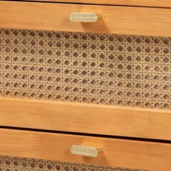 Baxton Studio Jenn Golden Brown Wood Japandi 3-Piece Storage Set With Distressed-Finished Rattan 15 Baxton Studio Jenn Golden Brown Wood Japandi 3-Piece Storage Set With Distressed-Finished Rattan -Nexera Furniture Store GUEST edb6d432 08f8 4b93 a310 39122b3a609a